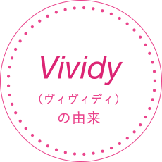 Vividy（ヴィヴィディ）の由来